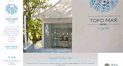 Desktop Screenshot of hoteltofomar.com
